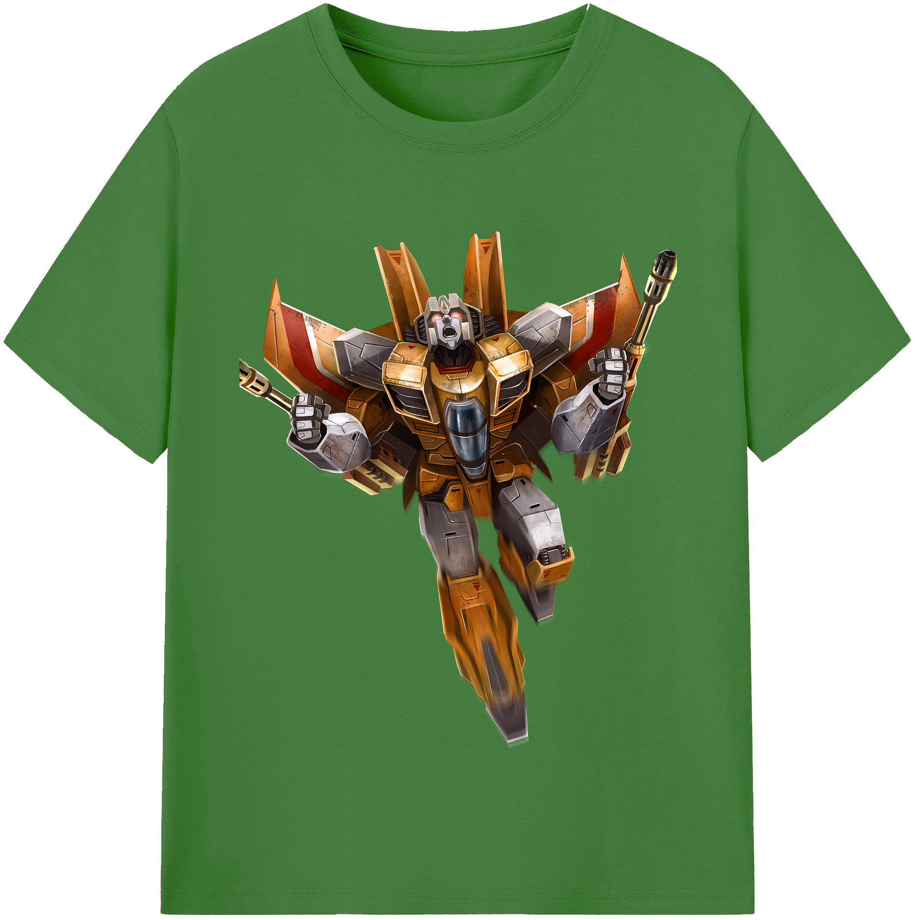 （画像用） Transformers トランスフォーマー レディースカジュアルプリントTシャツ（綿100％）